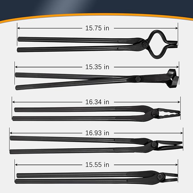 Blacksmith Tongs Set