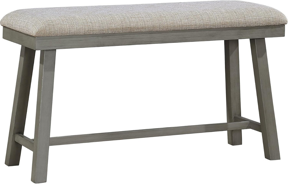 Lexicon Counter Height Bench for Dining Room Table, 41.5" Wood Bench wit...