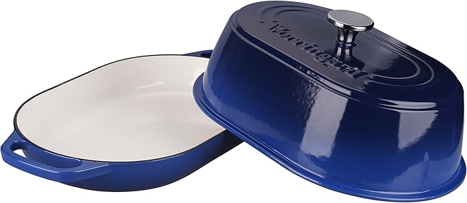 VORRINGARD Enameled Cast Iron Dutch Oven Pot