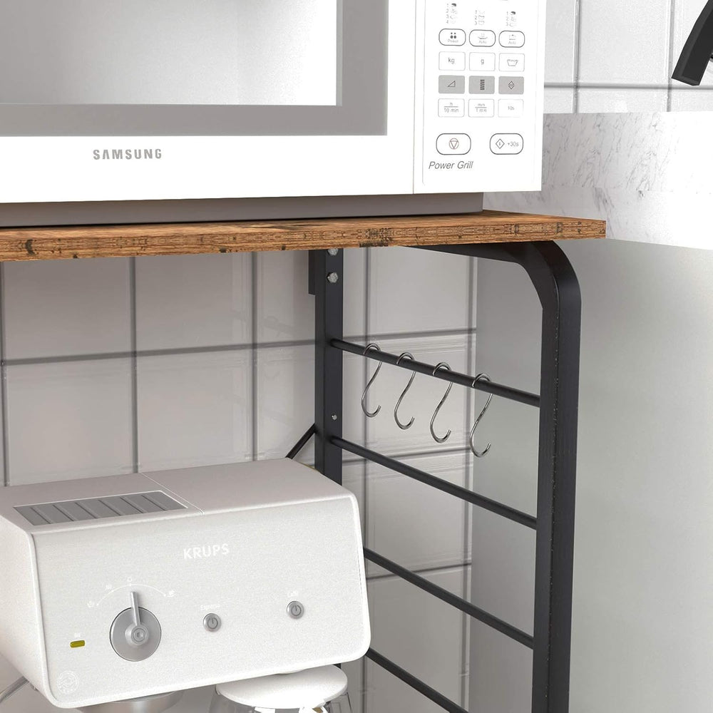 SogesHome 4-Tier Kitchen Baker's Rack Utility Microwave Oven Stand Storag...