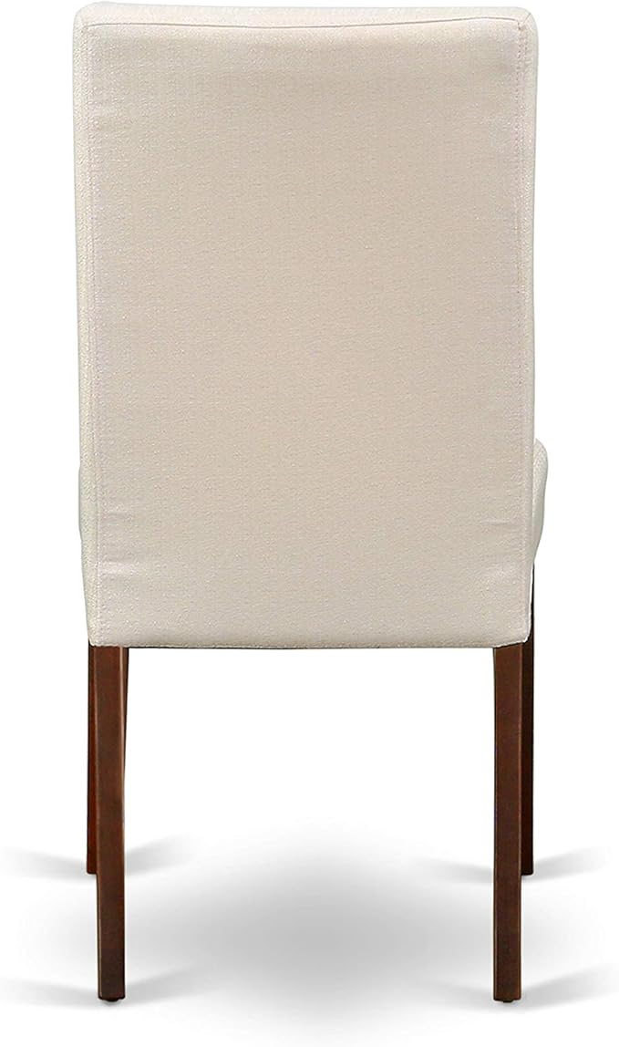 East West Furniture ANDR5-MAH-01 5 Piece Kitchen Table & Chairs Set Inclu...