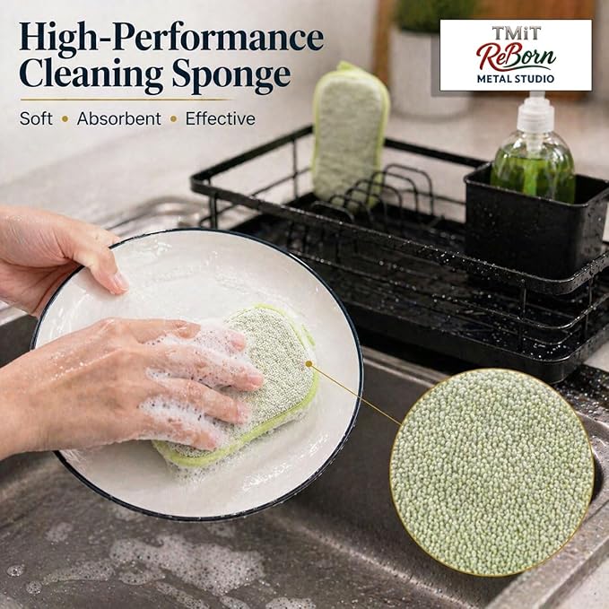 Metal Dish Drying Rack for Kitchen Counter, Sink Organizer