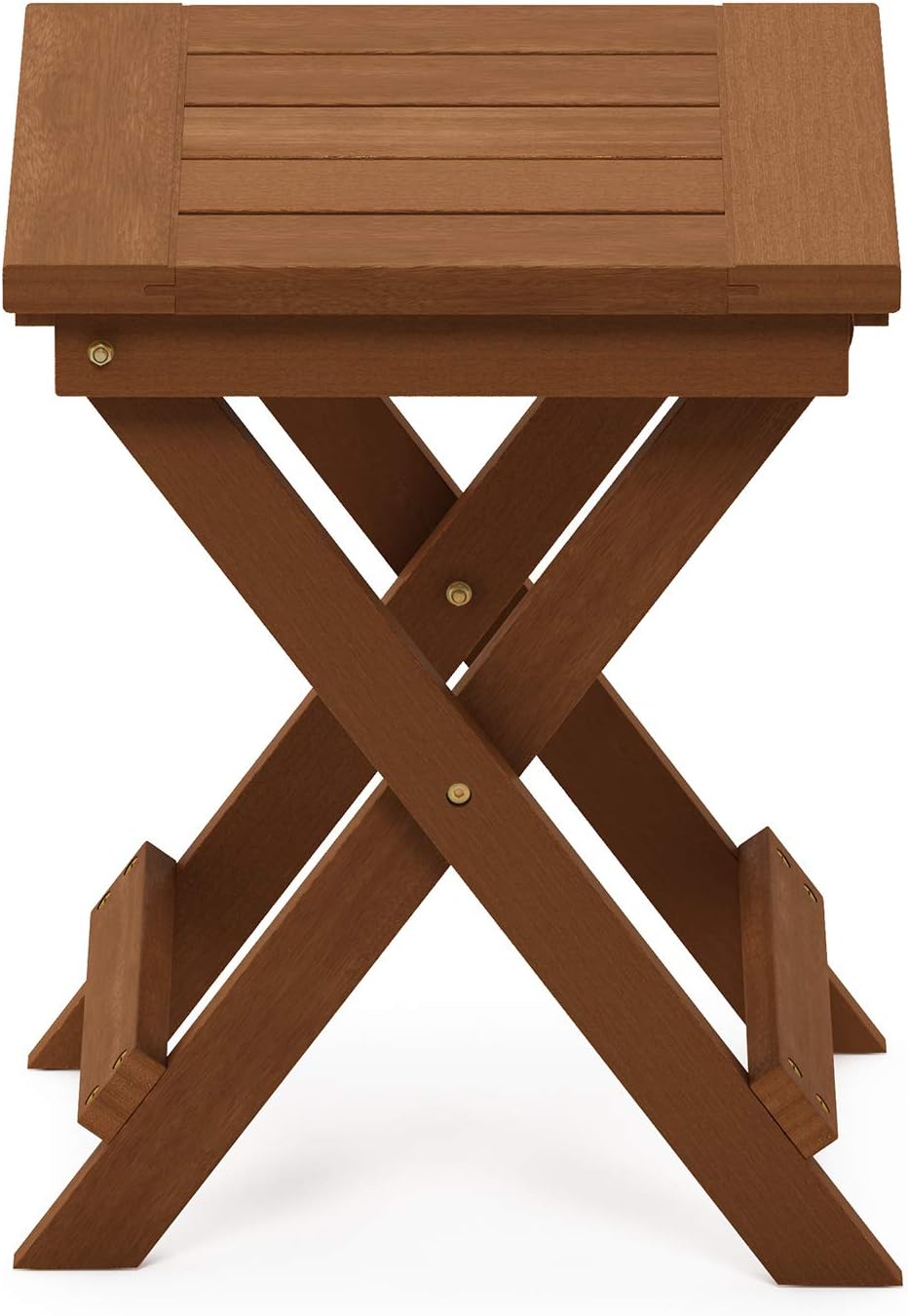 Furinno TIOMAN Outdoor Adirondack Folding Patio Table, Natural