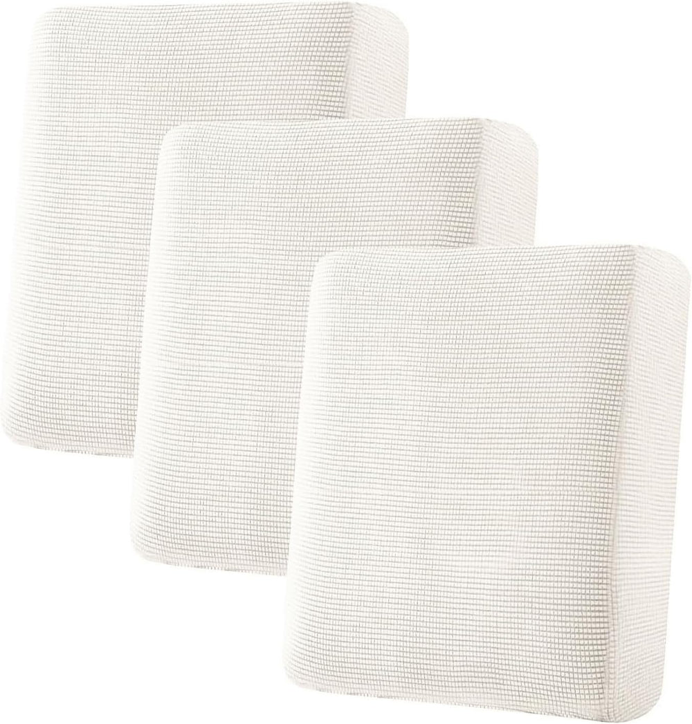 H.VERSAILTEX Super Stretch Individual Seat Cushion Cover Sofa Covers Couch (3...
