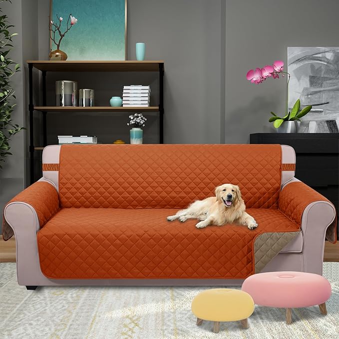U-NICE HOME Reversible Sofa Cover Couch Cover
