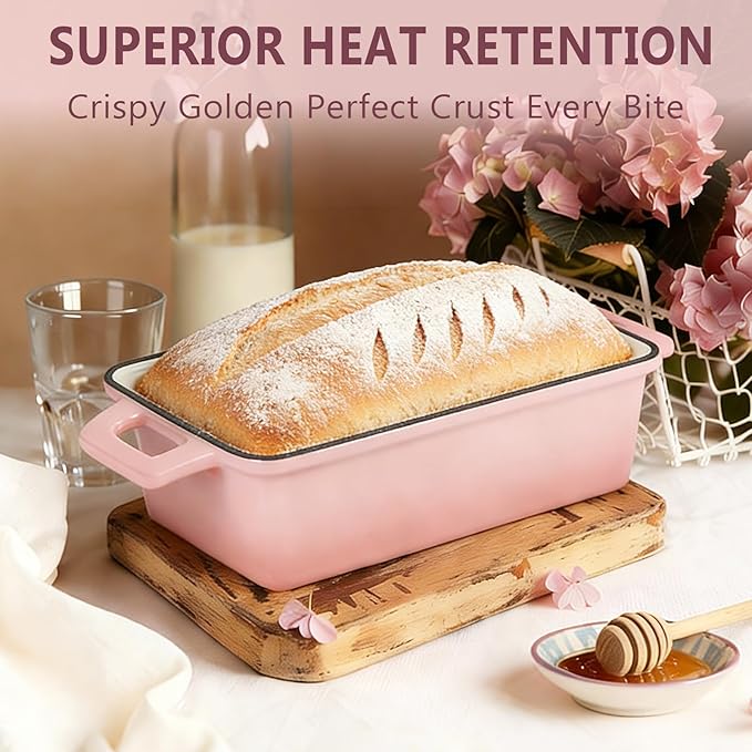 Wildone Enameled Cast Iron Bread Loaf Pan