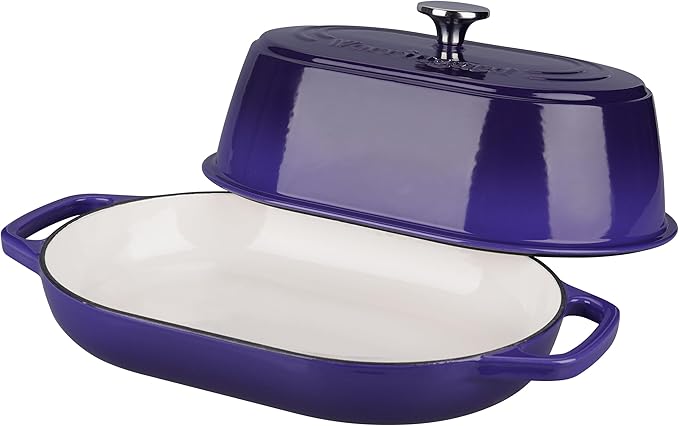 VORRINGARD Enameled Cast Iron Dutch Oven Pot