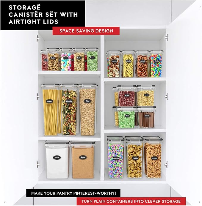 DWËLLZA KITCHEN Airtight Food Storage Container Set