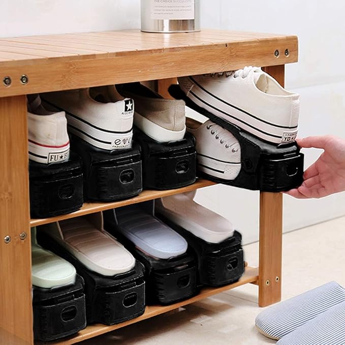 Neprock Closet Shoe Organizer, Shoe Storage Organizer Shoe Rack (36 Pack)