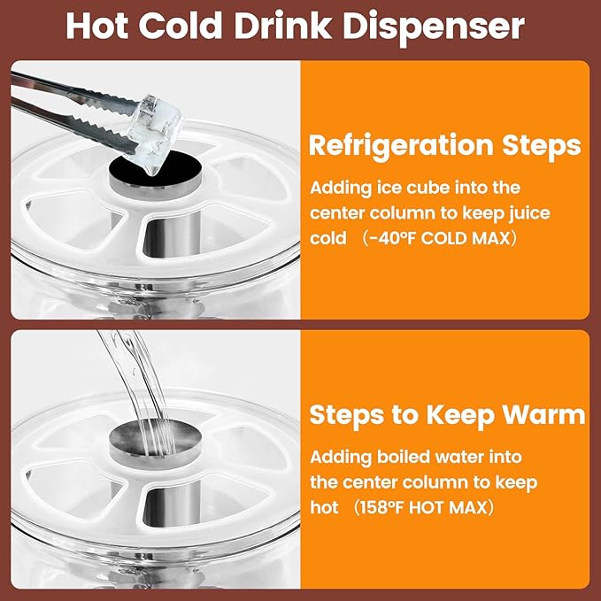 2.2 Gallon Beverage Dispenser