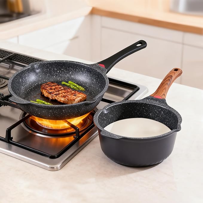 Vinchef Nonstick Sauce Pan & Skillet