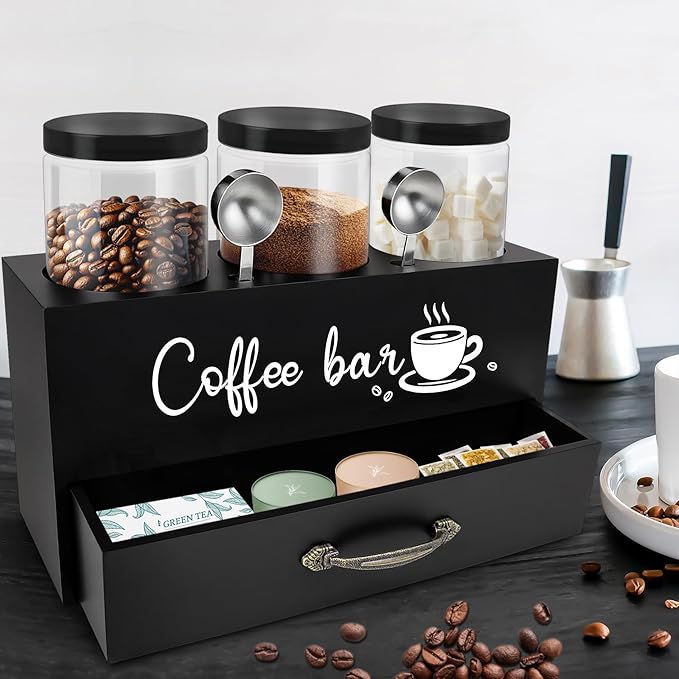 MACIFECI 54 oz Coffee Canister Set