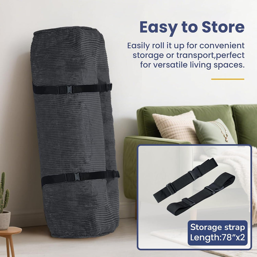 JUIKURY 8" Futon Mattress Full Size, Thick Futons Sofa Couch Bed Sleeper...