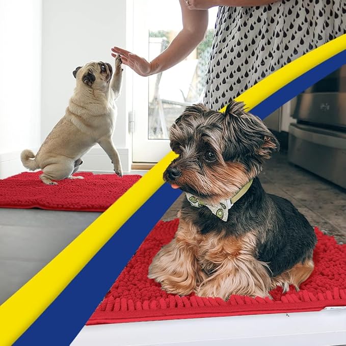 Muddy Mat® | Super Absorbent Door Mat Indoor, Microfiber Quick Dry Chenille