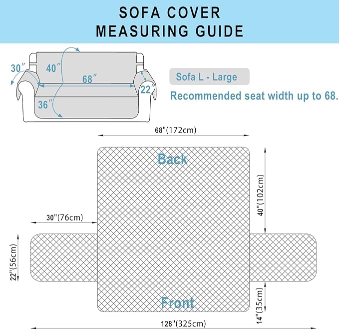 Reversible Sofa Covers Couch Cover Furniture Protector