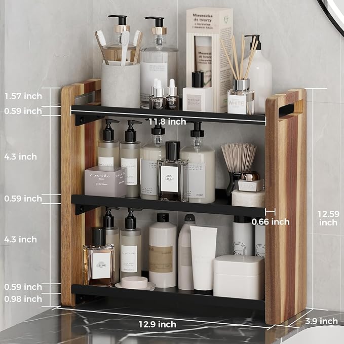 Bathroom Counter Organizer, Bathroom Counter Shelf, Bathroom Organizers