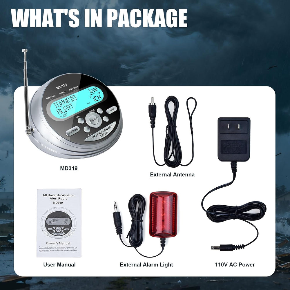 NOAA Weather Radio with S.A.M.E. Localized Programming