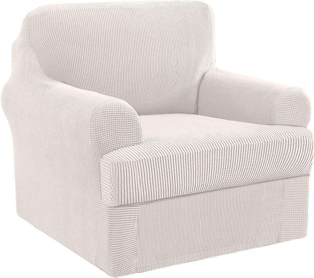 H.VERSAILTEX Stretch Slip Covers for Armchairs Chair Slipcovers for Living Ro...