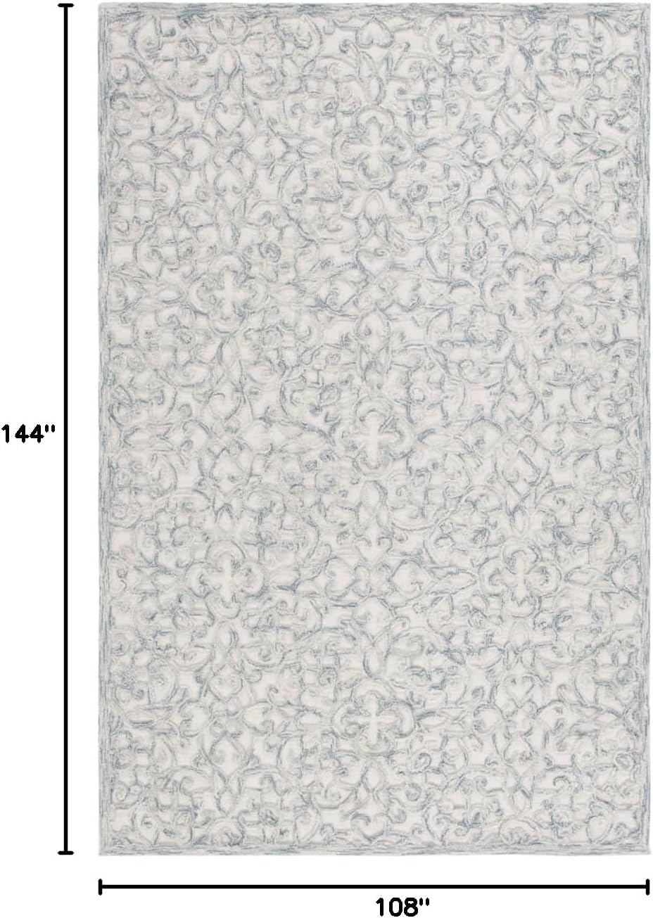 Martha Stewart x SAFAVIEH Area Rug Collection - 9' x 12', Blue & ...