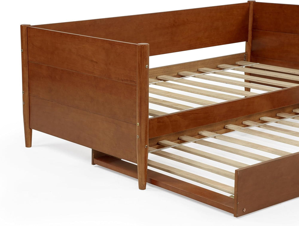 Camaflexi Mid-Century Modern Daybed & Trundle/Solid and Manufactured Wood...
