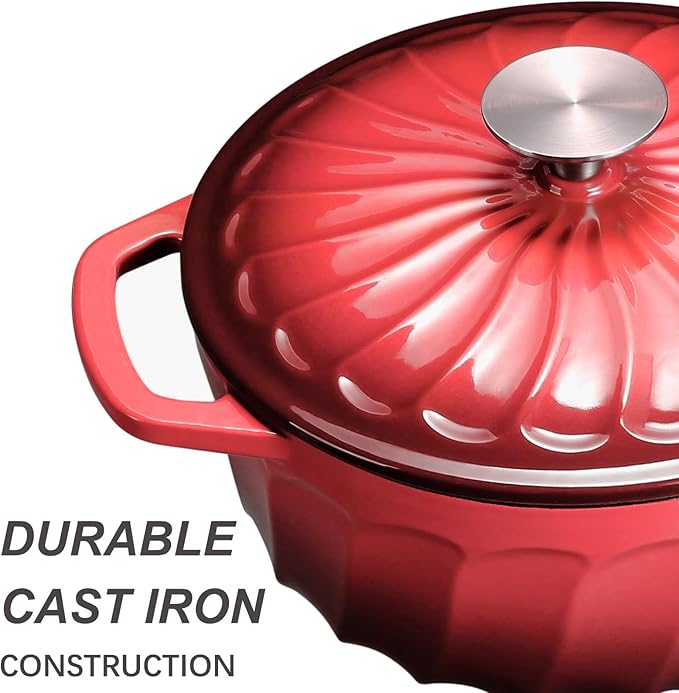 Enameled Cast Iron Dutch Oven Pot