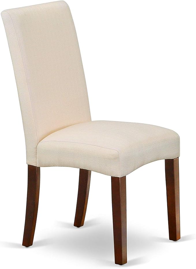 East West Furniture ANDR5-MAH-01 5 Piece Kitchen Table & Chairs Set Inclu...