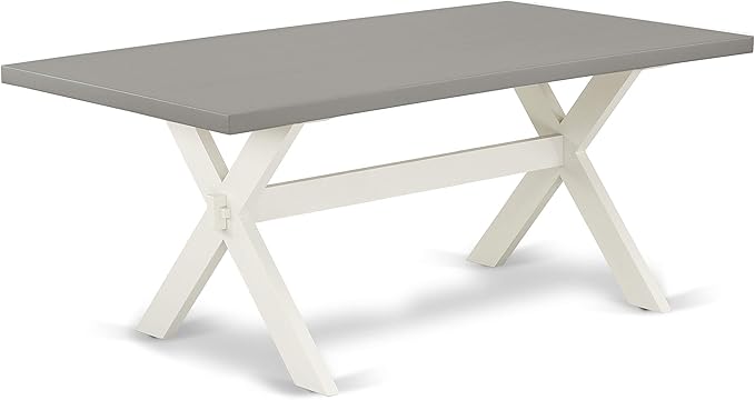 East West Furniture X097EN206-6 6 Piece Dining Set Contains a Rectangle Dinin...