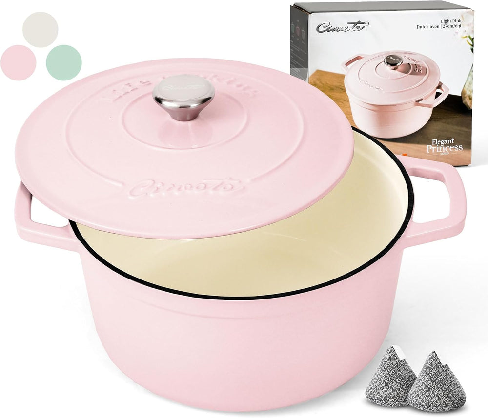 Ciwete 6 QT Dutch Oven Pot
