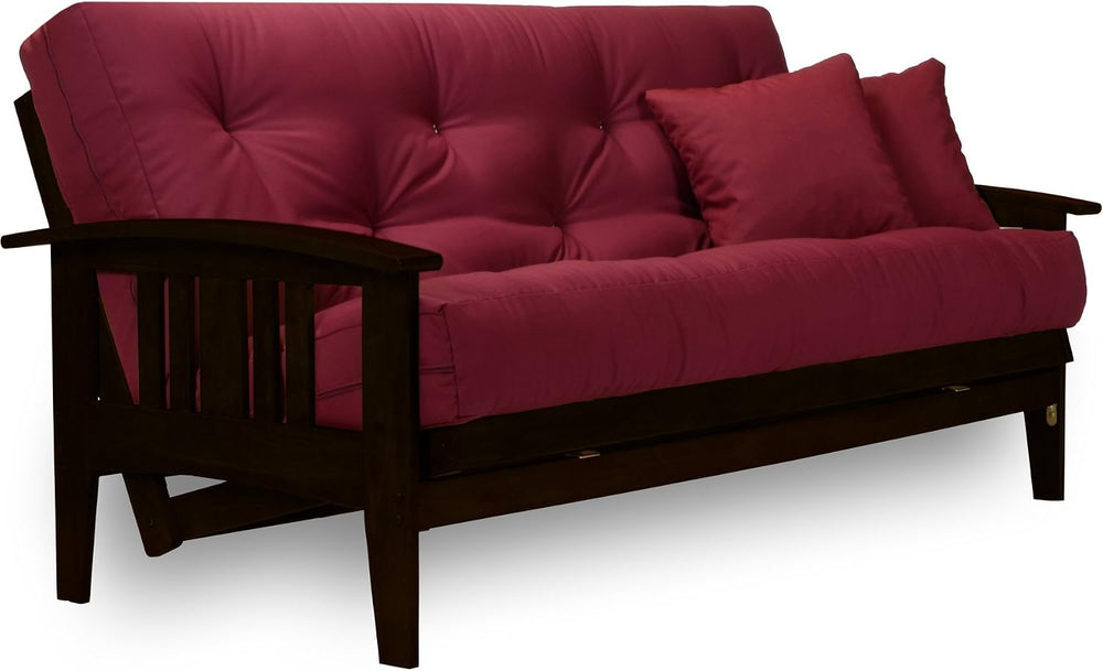 Nirvana Futons Westfield Espresso Finish (Warm Black) Full or Queen Size Futo...