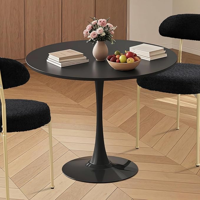 SoarFlash Kitchen Table and Chairs for 2, 24" Dining Table Set for 2 wit...