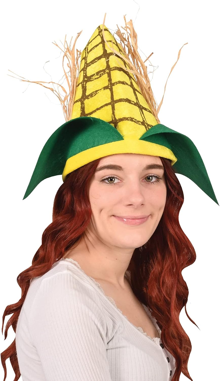 Beistle Unisex Plush Corn Cob Hats, 2 Pieces – Farm Party Supplies, Halloween...