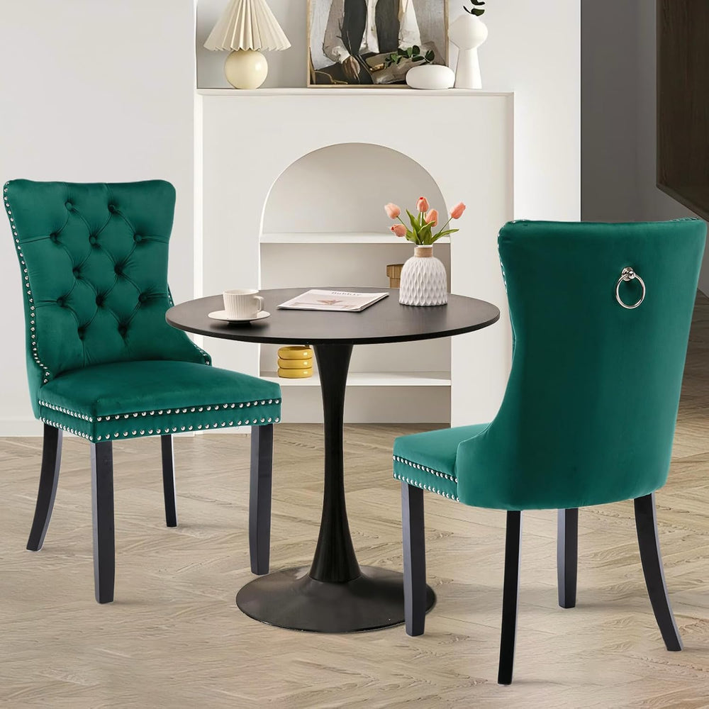 SoarFlash Kitchen Table and Chairs for 2, 31.5" Dining Table Set for 2 w...