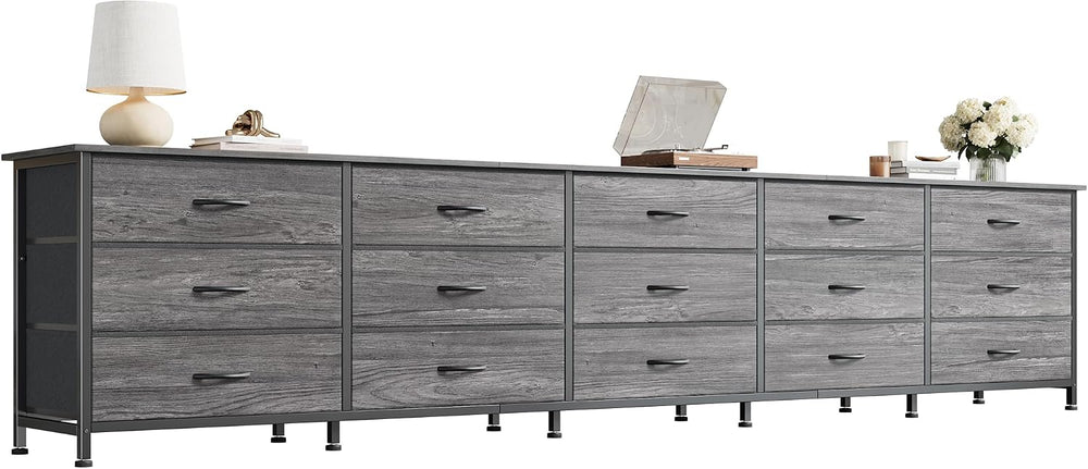 Huuger 94.5 Inch Extra Long Dresser for Bedroom, Large Dresser for Closet