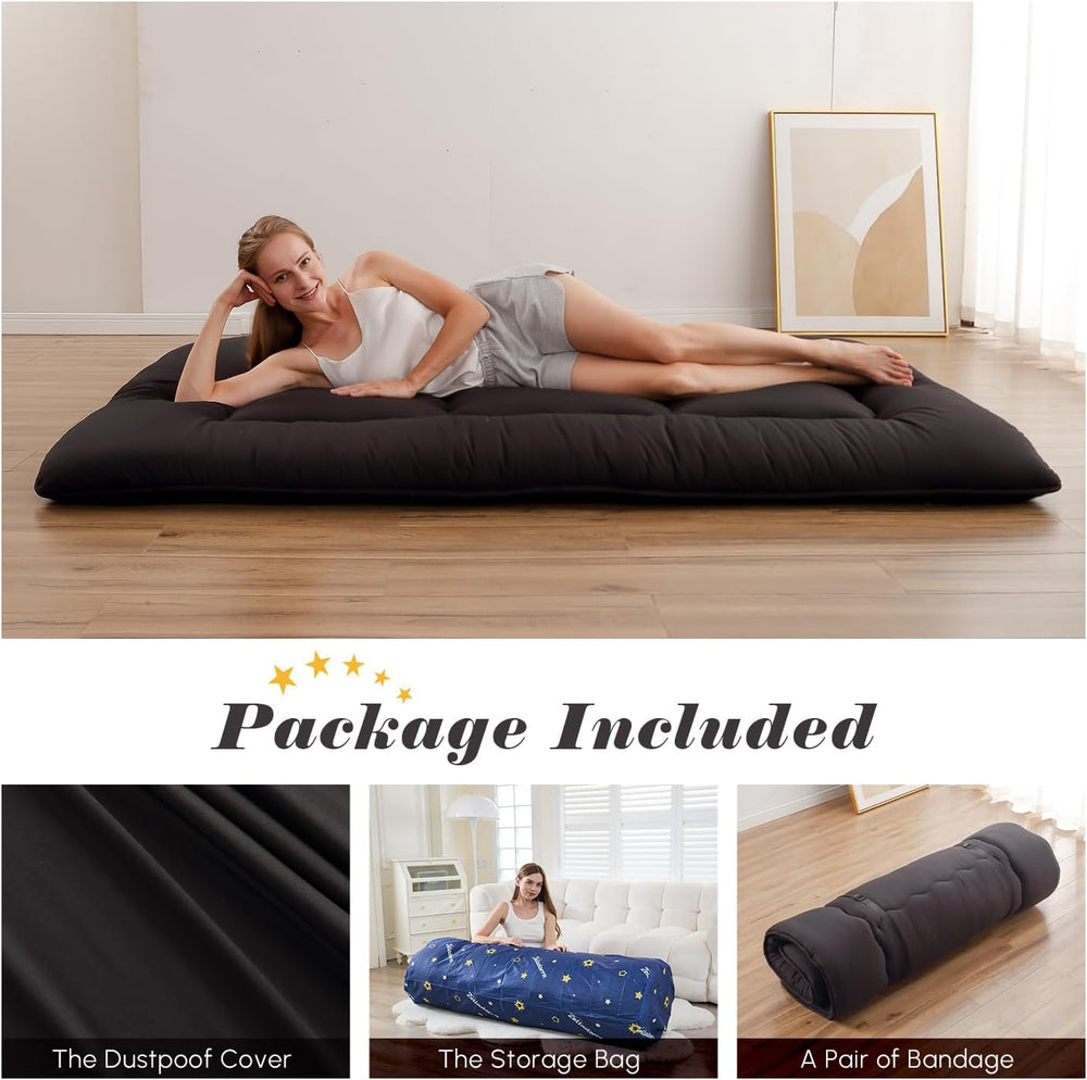 Zelladorra Japanese Floor Mattress, Futon Mattress