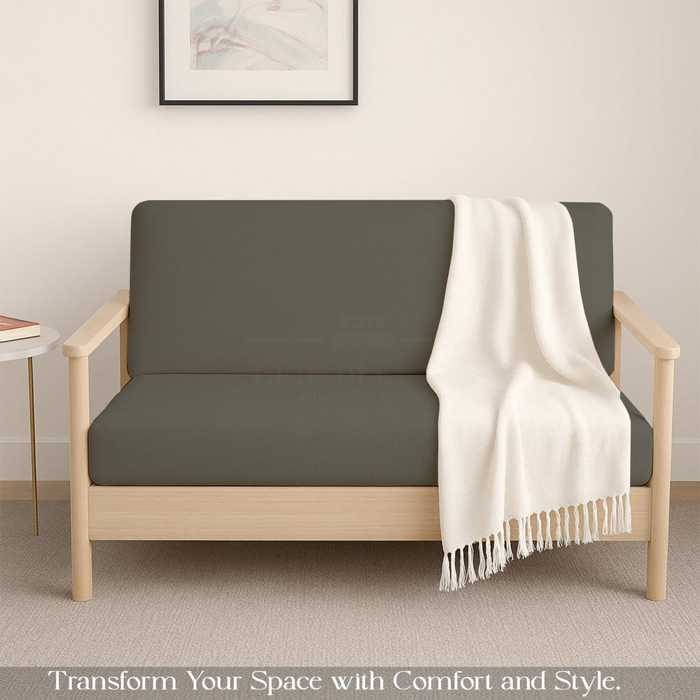 Queen Size Foldable Armless Futon Covers - Microfiber Futon Slipcovers Furnit...