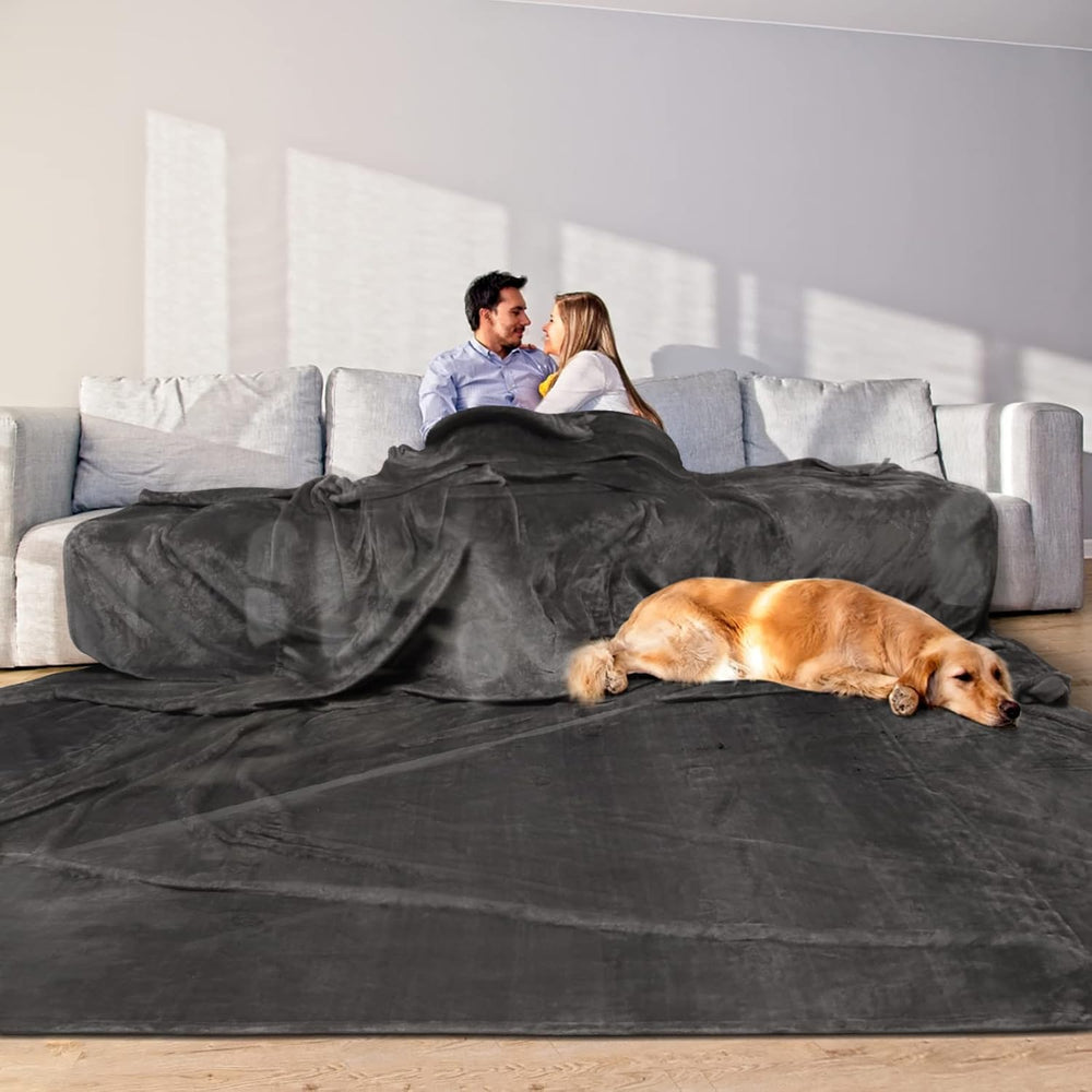 Edenleaf Oversized Blanket 120x120 Inches, Giant Huge Companion for Bed, Sofa...