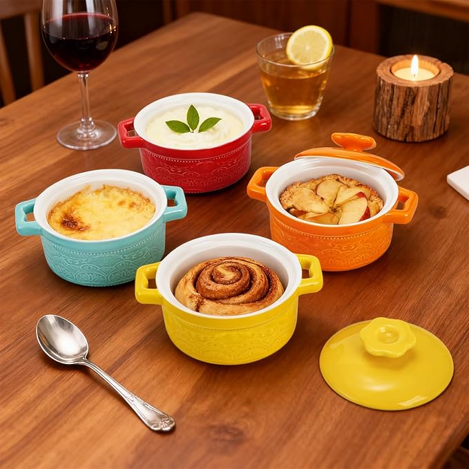 Hacaroa Set of 6 Mini Cocotte