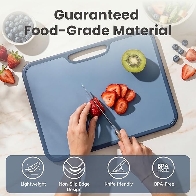 SMIRLY Plastic Cutting Board Set