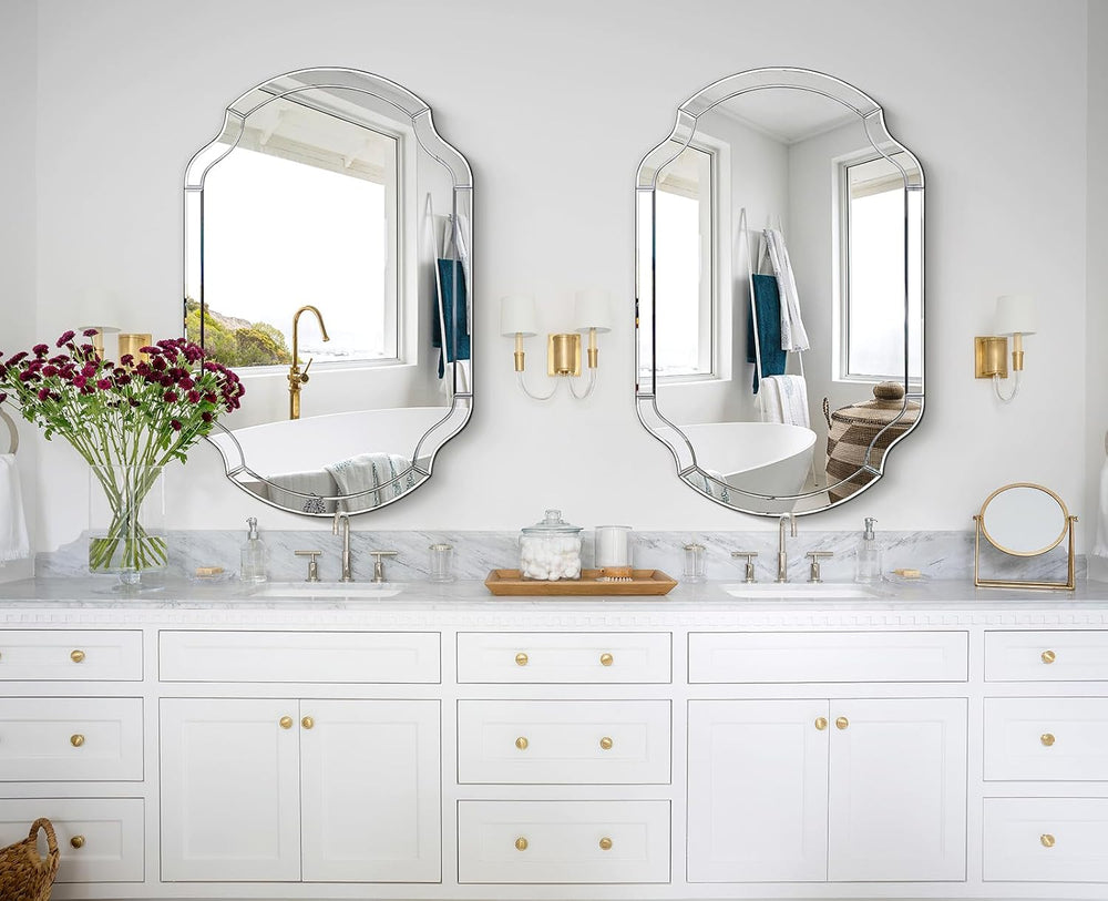 Large Mirror for Living Rroom, 55" x 35" Large Decorative Mirrors w...