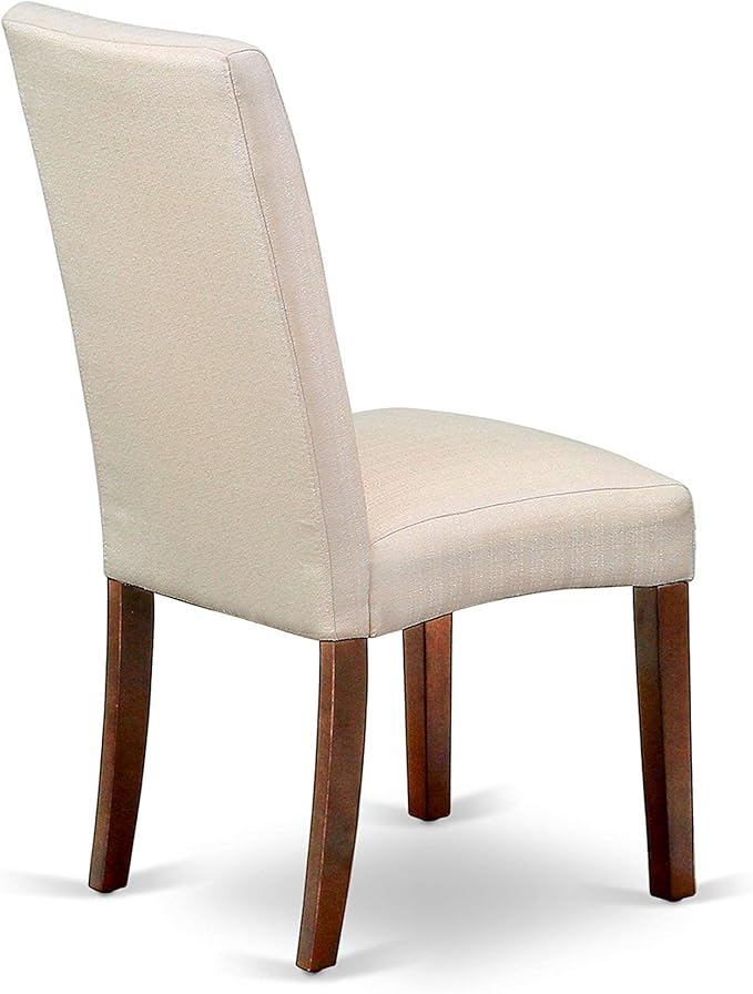 East West Furniture ANDR5-MAH-01 5 Piece Kitchen Table & Chairs Set Inclu...