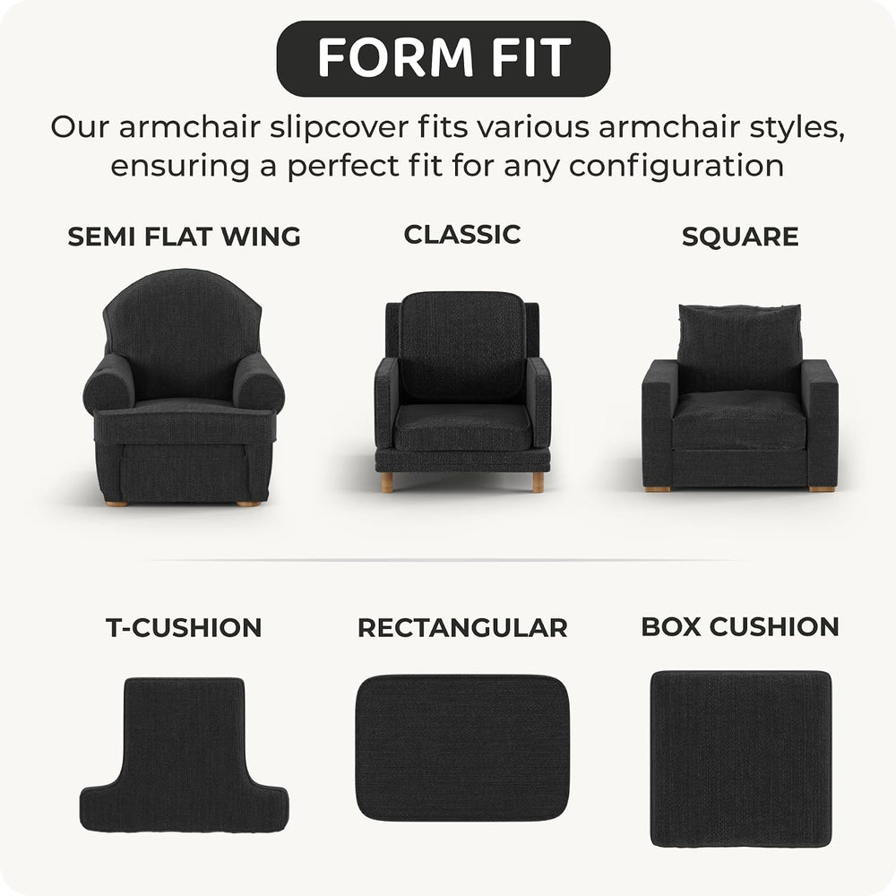PAULATO Sofa Slipcover - Loveseat Slipcover - Stretch Armchair Cover - Soft P...