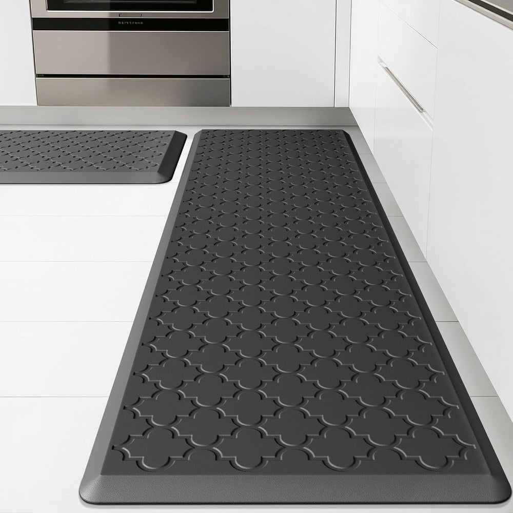 Kitchen Mats for Floor Anti Fatigue Mats for Kitchen Floor, Black | Kitchen M...