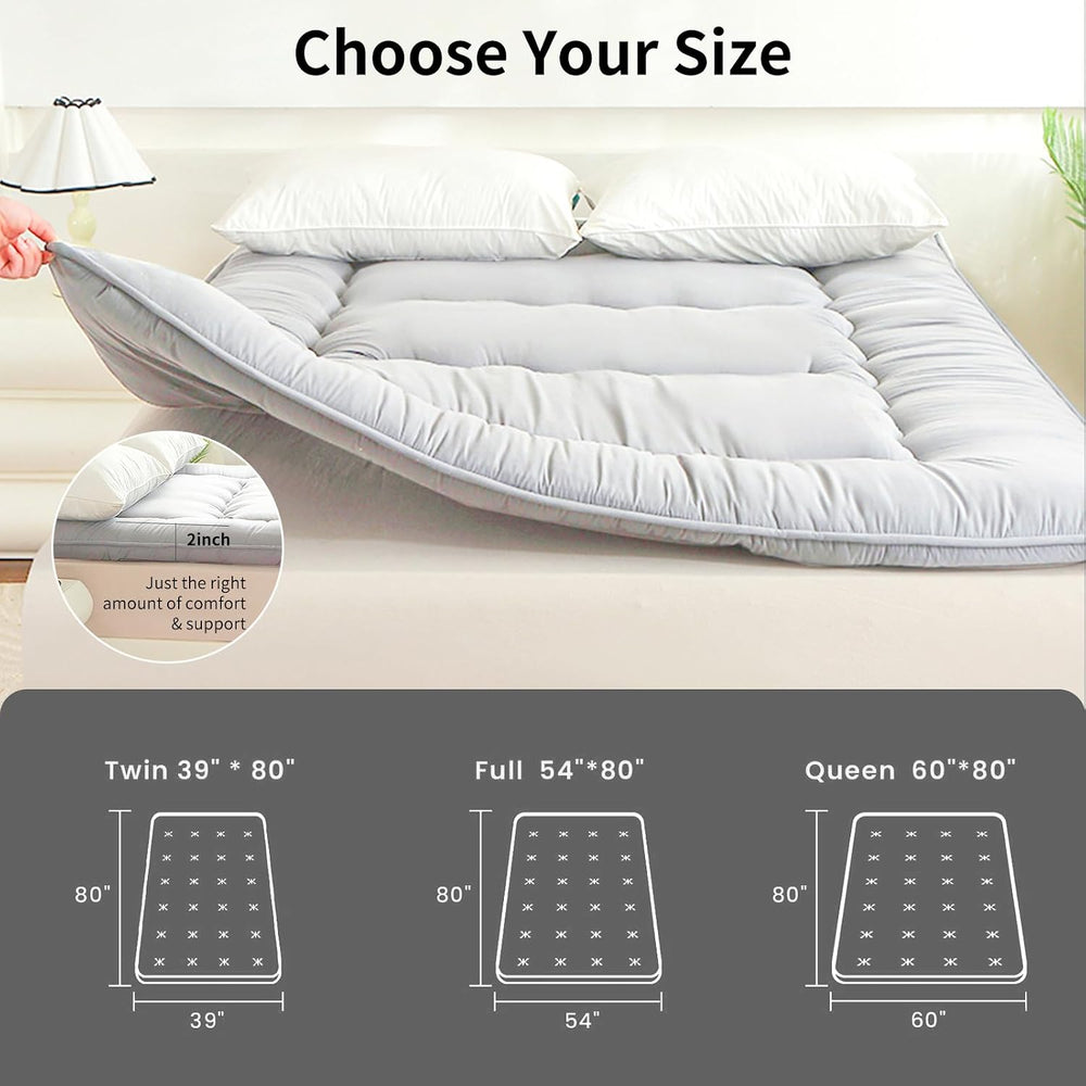 Futon Mattress, Japanese Floor Mattress,Japanese Floor Bed,Tatami Foldable Be...