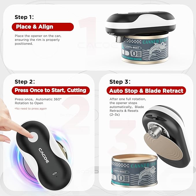 CACOE Automatic Smart Electric Can Opener
