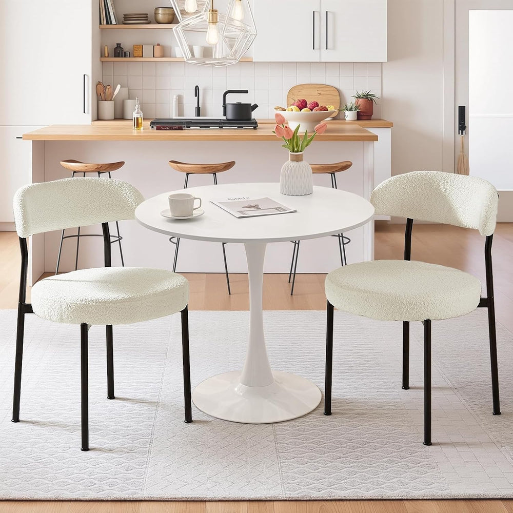 SoarFlash Kitchen Table and Chairs for 2, 31.5" Dining Table Set for 2 w...