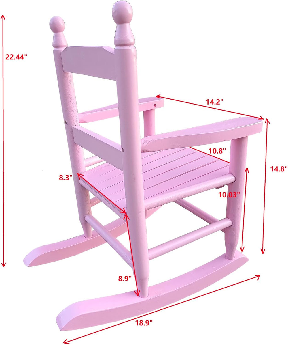 Small Rocking Light Pink Chair- Indoor or Outdoor