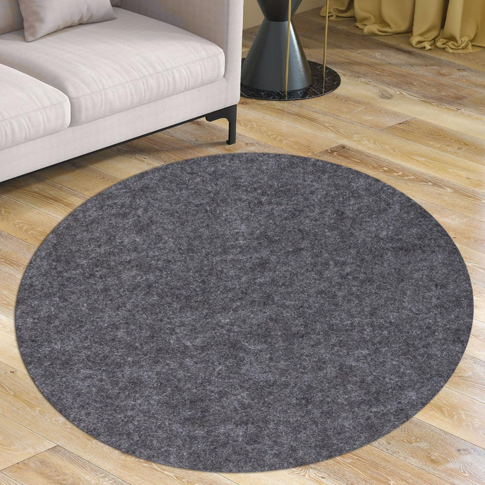 Waterproof Rug Pad Round 8-Foot Waterproof Non-Slip Rug Pad Non-Slip Rug Pads...