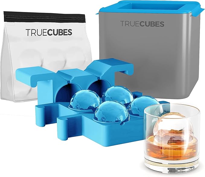 True Cubes Crystal Clear Ice Sphere Maker