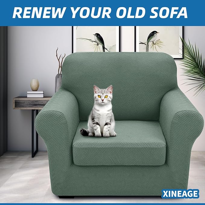 XINEAGE New 2 Pieces Chair Covers