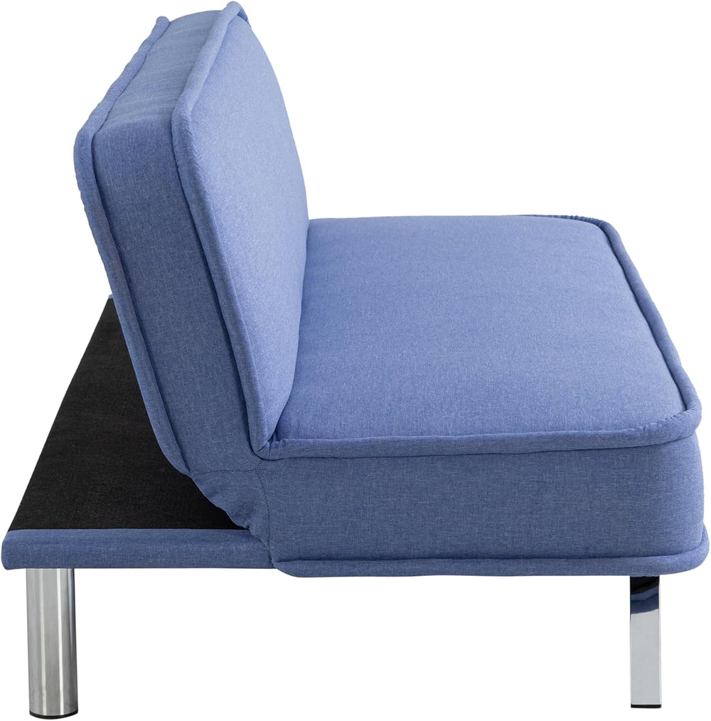 Serta Terrell 66.1" Convertible Futon Sofa, Short Twin Size, Dream Coil ...